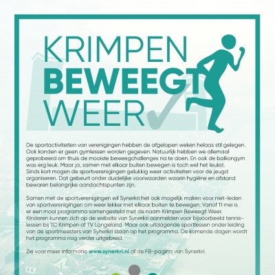 krimpen beweegt weer