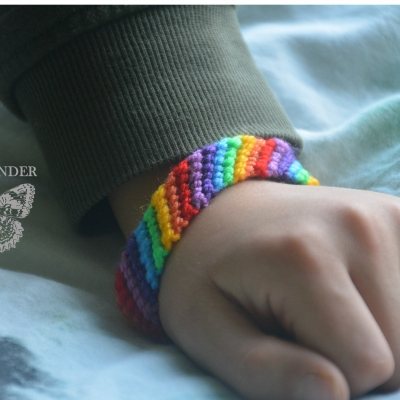 regenboog armband