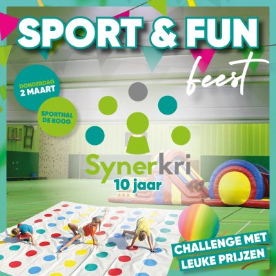 onpeilbaar Spaans Namaak Sport & Fun Feest 8-12 jr 🎉🤸 | Synerkri