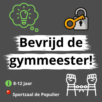 bevrijd de gymmeester