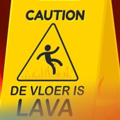 Vloer is lava
