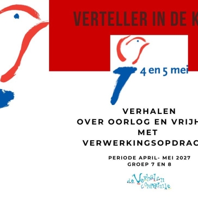 Verteller in de klas: verhalen over oorlog en vrijheid met verwerkingsopodracht