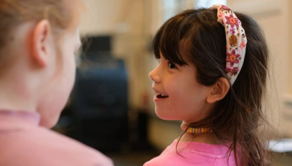 leerlingen die theater maken