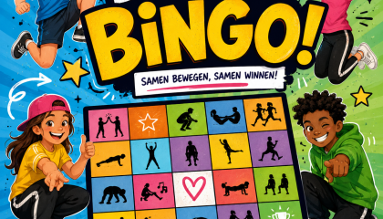 beweegbingo voor kids van 8-12