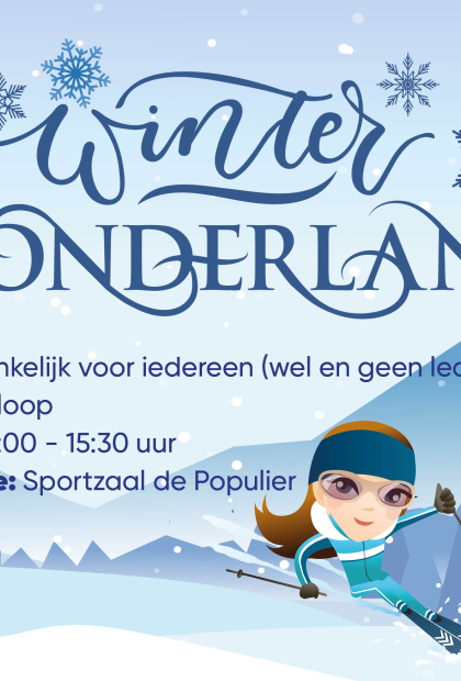 Afbeelding van skiënd meisje