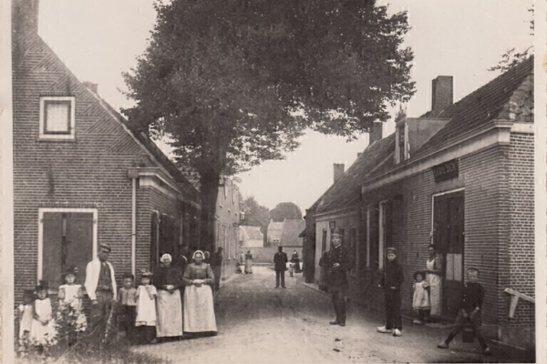 Straatbeeld Krimpen aan den IJssel van vroeger